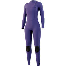 Mystic Womens The One 4/3 GBS Zip-Free Wetsuit  - Purple 240122