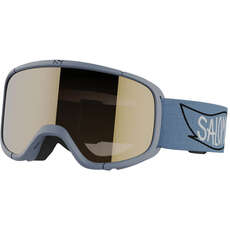 2024 Salomon Childs RIO Ski Goggles (Age 3-6) - Blue/Gold (OTG)