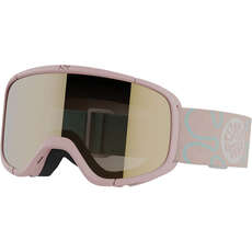 2024 Salomon Childs RIO Ski Goggles (Age 3-6) - Tropical Peach/Gold (OTG)