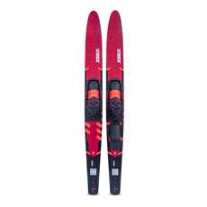 Jobe Allegre Combo Waterskis 67" - Red