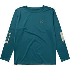 Mystic Boarding Long-Sleeve Rashvest 2025 - Teal 250760