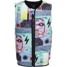 Mystic Outlaw Wake Impact Vest  - White All Over 240226