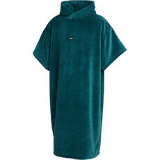 Mystic Corduroy Poncho Robe  - Teal 250765