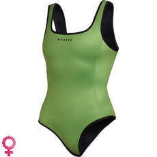 Mystic Womens Lunar Neoprene Swimsuit - Soft Green 240220 Mystic Womens Lunar Neoprene Swimsuit - Soft Green 240220