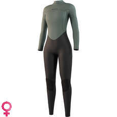 Mystic Womens Star 3/2mm Back-Zip Fullsuit Wetsuit - Dark Olive 250054
