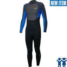 Alder Junior Freeride 4/3mm BZ Fullsuit Wetsuit  - Royal Blue