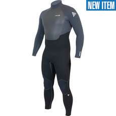 Alder Freeride FX 4/3mm GBS Backzip Wetsuit  - Black WA26MFFX