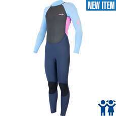 Alder Junior Impact 3/2mm Fullsuit Wetsuit  - Periwinkle