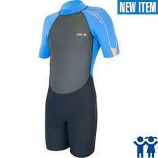 Alder Junior Impact 3/2mm Shorty Wetsuit - Pacific