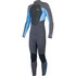 Alder Junior STEALTH 5/4/3 Fullsuit Wetsuit 2026 - Jet Black/Blue WW23JST-BL