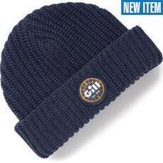 Gill Cable Knit Beanie - Navy Gill Cable Knit Beanie - Navy