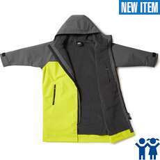 Gill Junior Aqua Parka Poncho / Robe  - Ash/Sulphur