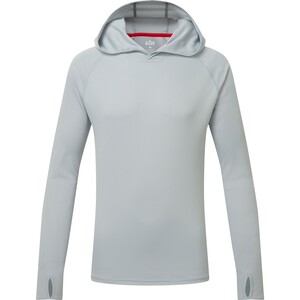 Gill Mens UV Tec Hoody - Medium Grey UV016