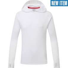Gill Mens UV Tec Hoody - White UV016