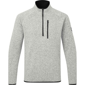 Gill Knit Fleece 1/4 Zip 2026 - Grey Marl