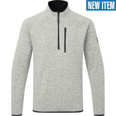 Gill Knit Fleece 1/4 Zip  - Grey Marl