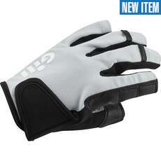 Gill Womens Championship Sailing Short Finger Gloves - Grey 72543W Gill Womens Championship Sailing Short Finger Gloves - Grey 72543W