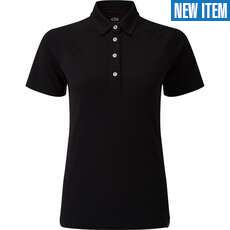 Gill Womens UV Tec Polo - Black Gill Womens UV Tec Polo - Black