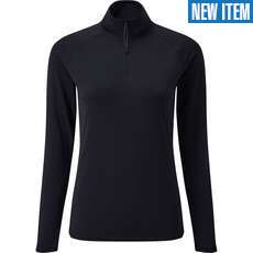 Gill Womens UV Tec Long Sleeve Zip Tee - Navy UV009W Gill Womens UV Tec Long Sleeve Zip Tee - Navy UV009W