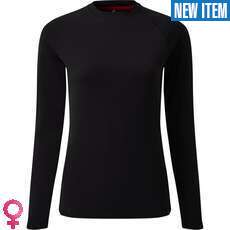 Gill Womens UV Tec Long Sleeve Tee - Black
