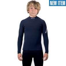 Gul Junior Code Zero 3mm ECO Thermo Wetsuit Top 2026 - Blue AC0116