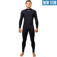 Gul Flexor Yulex 5/4mm Blindstitch Chestzip Fullsuit Wetsuit - Black FX1221