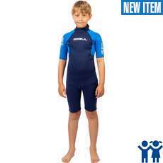 Gul Junior G-Force NatuR 3/2mm Shorty Wetsuit  - Navy/Blue