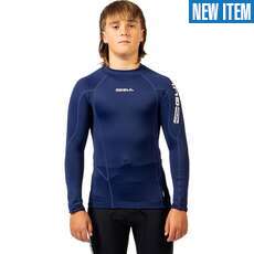 Gul Junior Long Sleeve Rashguard  - Blue
