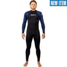 Gul G-FORCE NartuR 3/2mm Backzip Wetsuit - Black/Navy