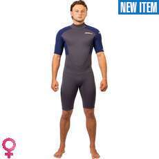 Gul Response NaruR 3/2mm Shorty Wetsuit  - Grey/Blue