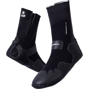 Gul Junior EZ Zipped Power Boot - 5mm NatuR Wetsuit Boots 2026 - Black - BO1307