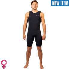 Gul Response NatuR 3/2mm Flatlock Short John Wetsuit  - Black
