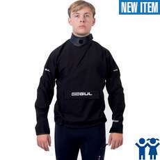 Gul Junior Shore Recore Graphene Taped Spray Top  - Black ST0030