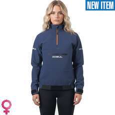 Gul Womens Code Zero Spray Top 2026 - Blue/Orange ST0036