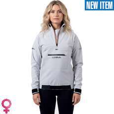 Gul Womens Code Zero Spray Top 2026 - Grey/Orange ST0036