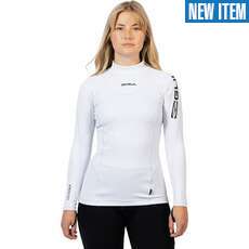 Gul Womens Long Sleeve Rashguard  - White