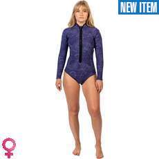 Gul Womens Luna7 Yulex 2mm Springsuit Wetsuit  - Tiebird/Black