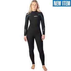 Gul Womens Response 5/3mm BS Backzip Wetsuit - Black RE1229