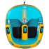 OBrien Barca 2 Person Towable Boat Tube 2026 - Teal/Orange