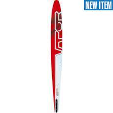 Radar Vapor Graphite Waterski  - Race Red / Ice