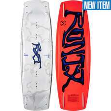 Ronix RXT Blackout Tech Boat Wakeboard  - White / Blue / Neon