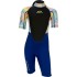 Sola Junior Storm 3/2mm Shorty Wetsuit - Blue Tie Dye A1723