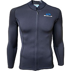 Sola Fusion Neoprene Wetsuit Jacket - Black Sola Fusion Neoprene Wetsuit Jacket - Black