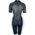 Sola Womens Ignite 3/2mm Shorty Wetsuit 2026 - Black