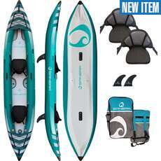 Spinera Hybris 410 2 Person High Pressure Drop-Stitch Kayak - Teal