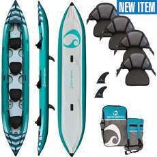 Spinera Hybris 500 4 Person High Pressure Drop-Stitch Kayak - Teal