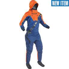Palm Womens Adventure Paddling / Kayaking Drysuit - Navy Mandarin