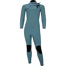 Sola Junior H2O 3/2mm Chest-Zip GBS Fullsuit Wetsuit - Blue A1709