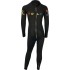 Sola Kids Fire 5/4mm Back Zip Wetsuit - Black A1508