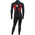 Sola Kids Fire 5/4mm Back Zip Wetsuit - Black A1508